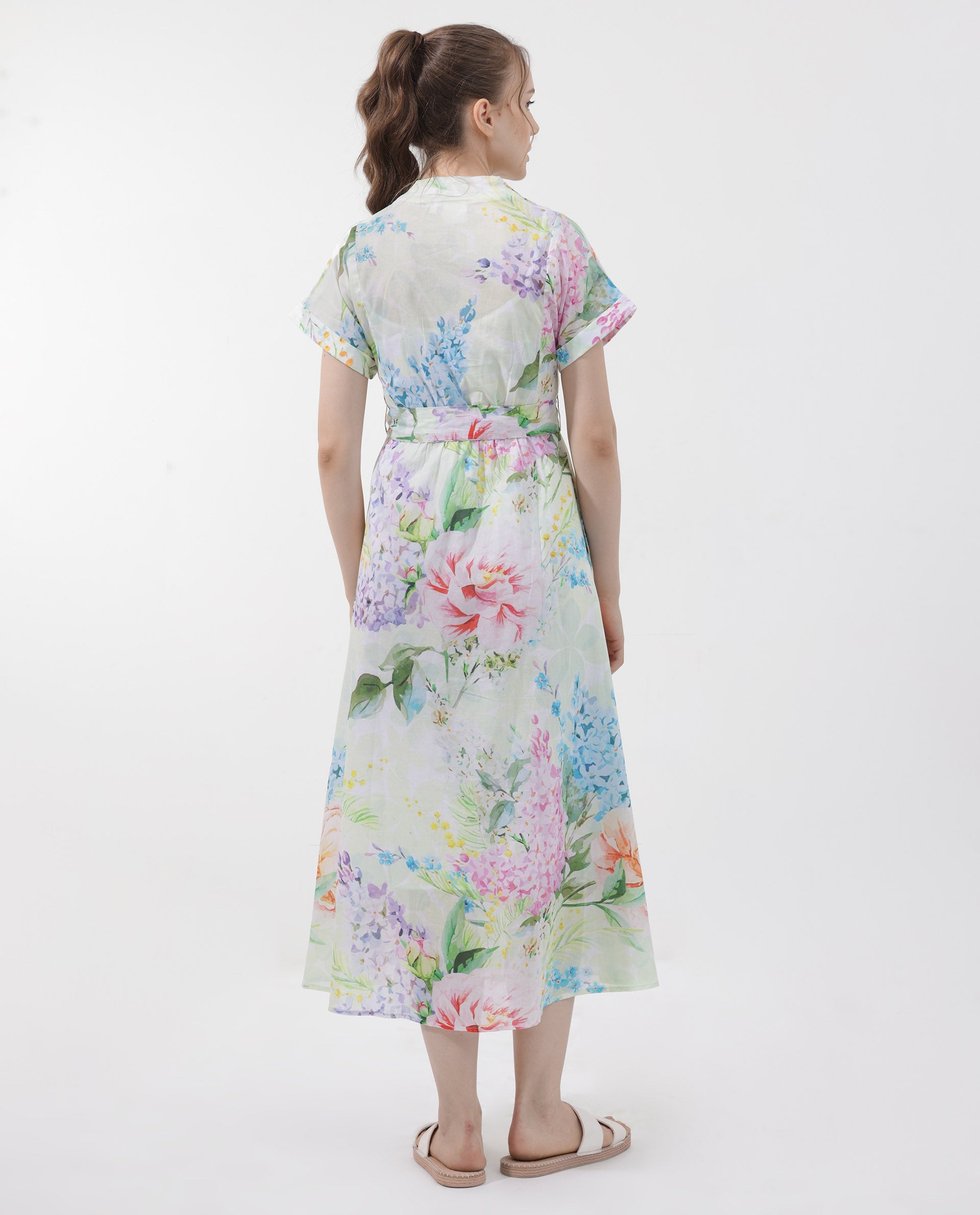 Womens Fona Multi Dress Sleeveless Print