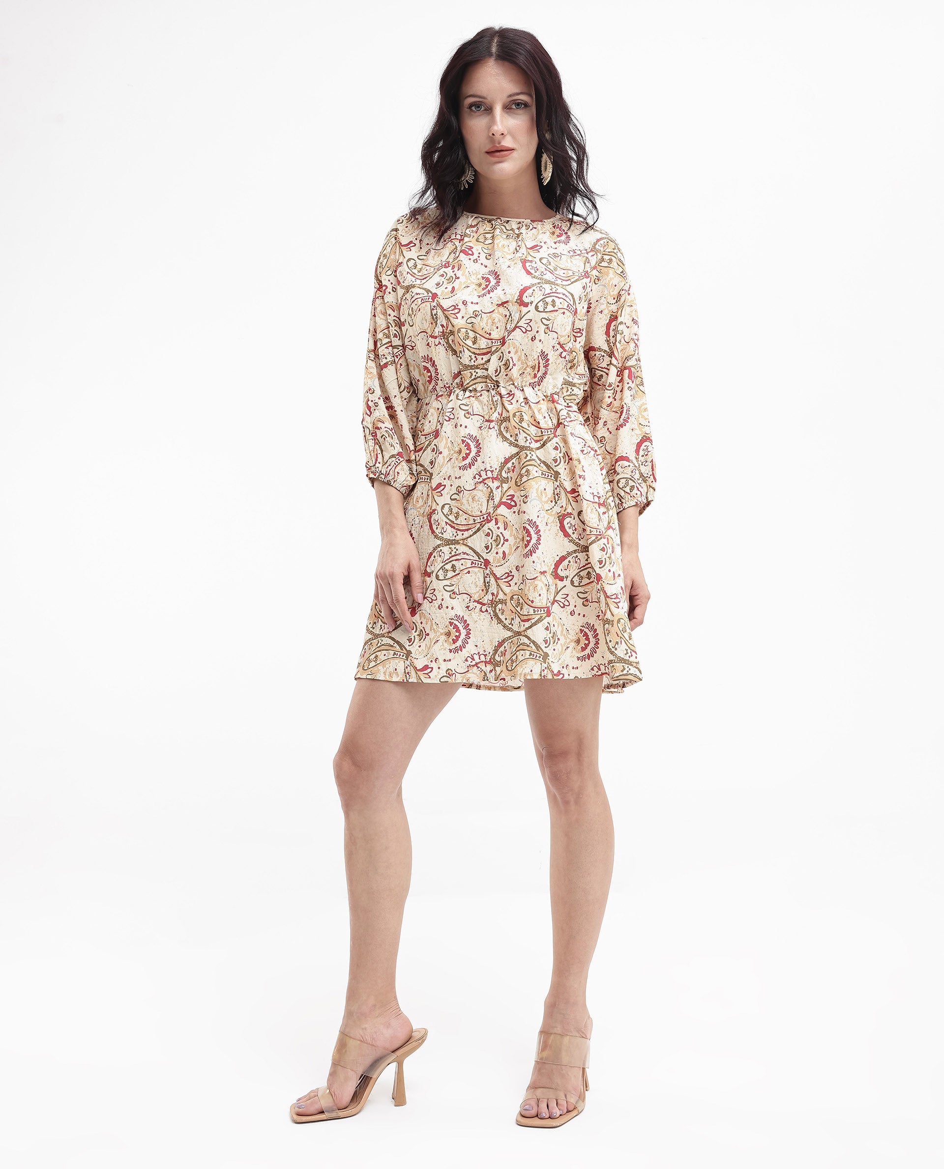 Womens Mellona Multi Paisley Print Dress