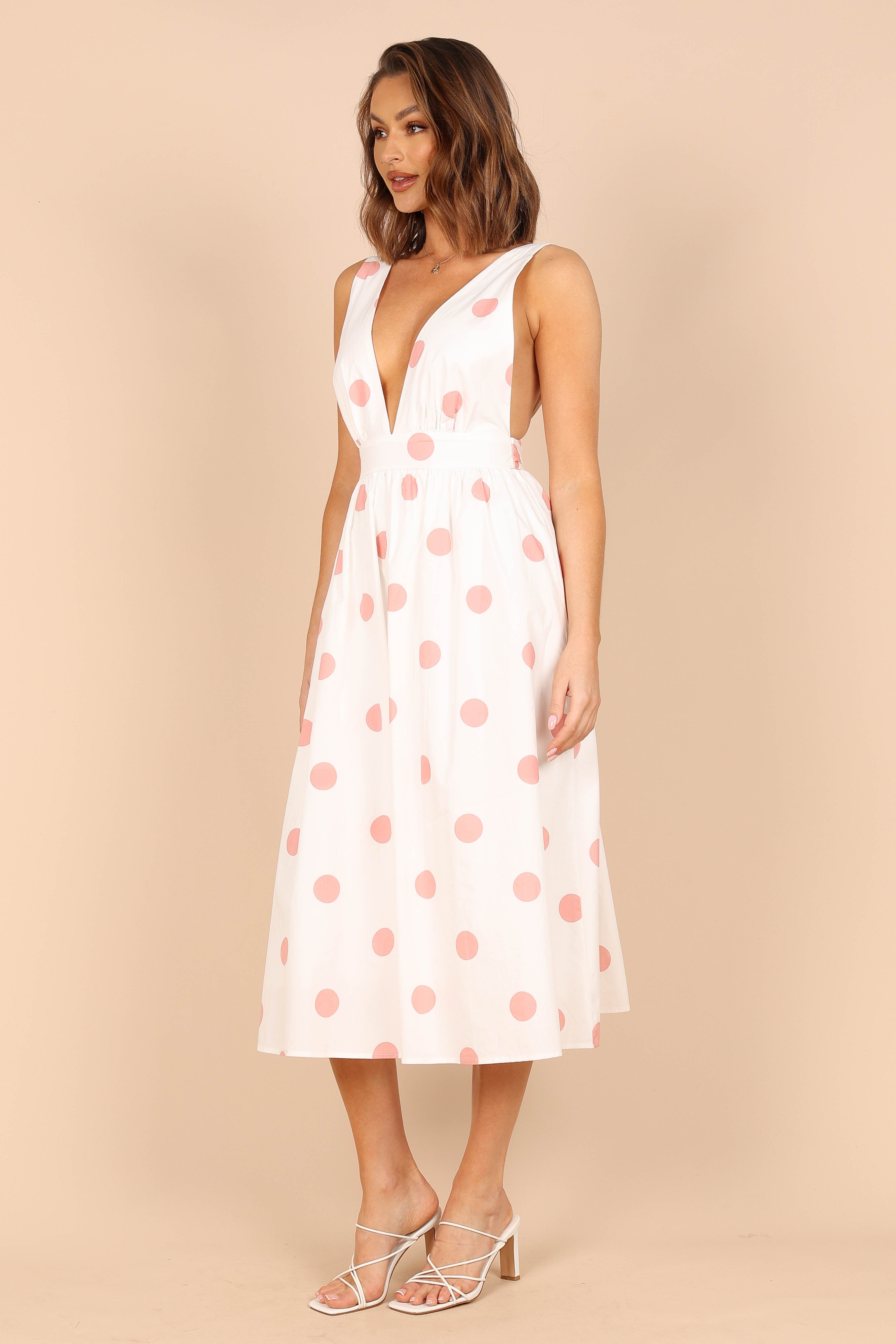 Ulmer Dress - Pink Spot