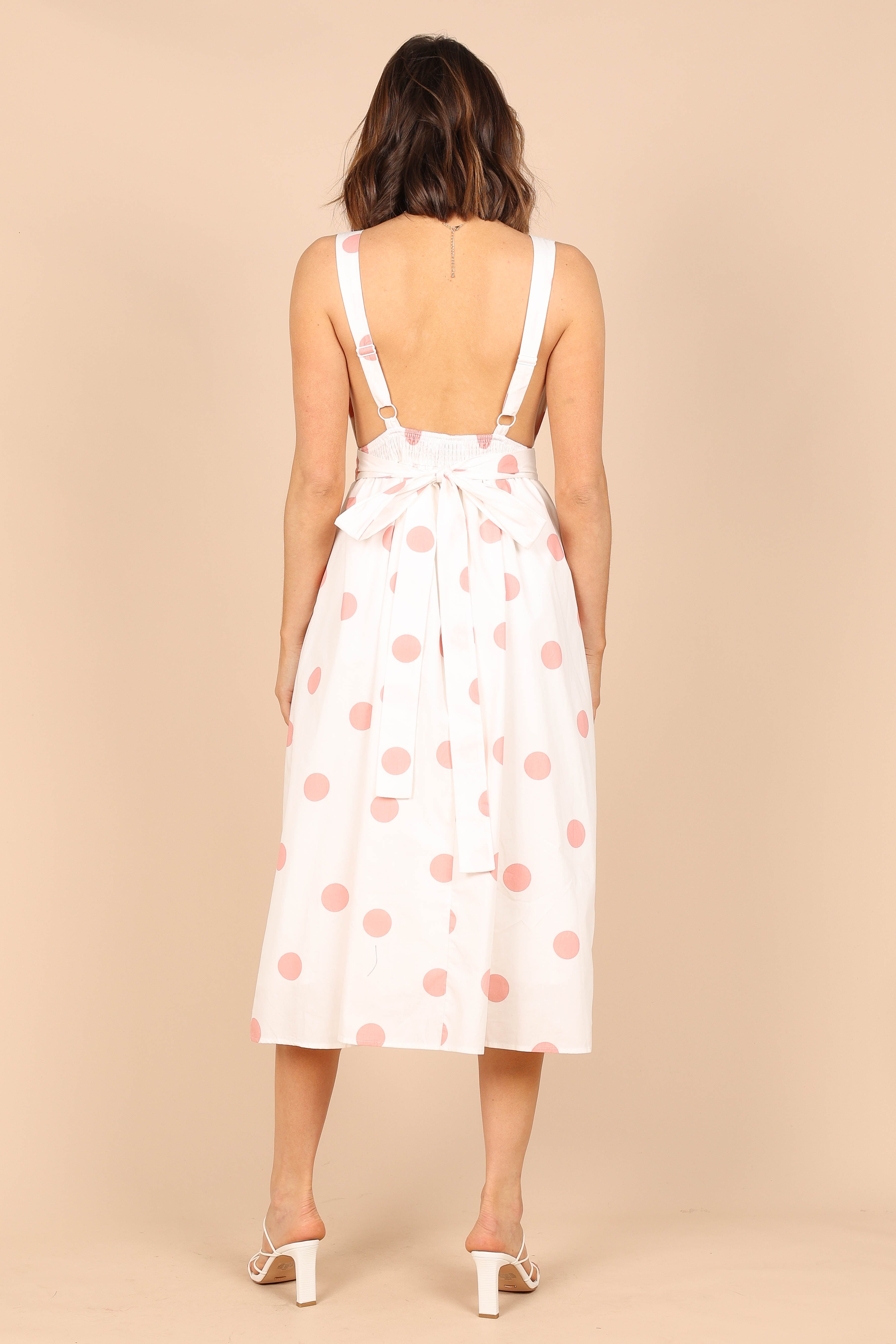 Ulmer Dress - Pink Spot