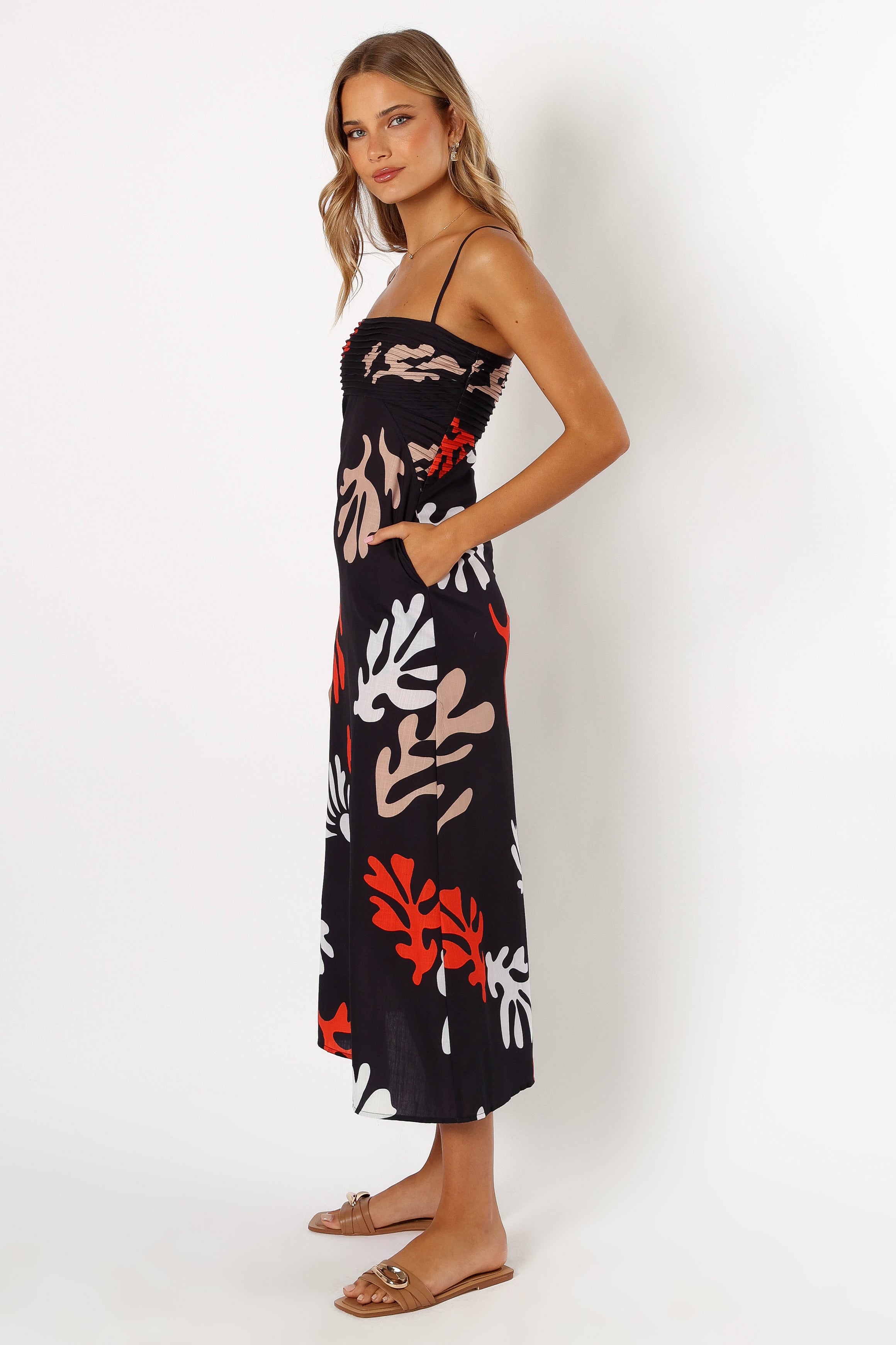 Verrone Maxi Dress - Black