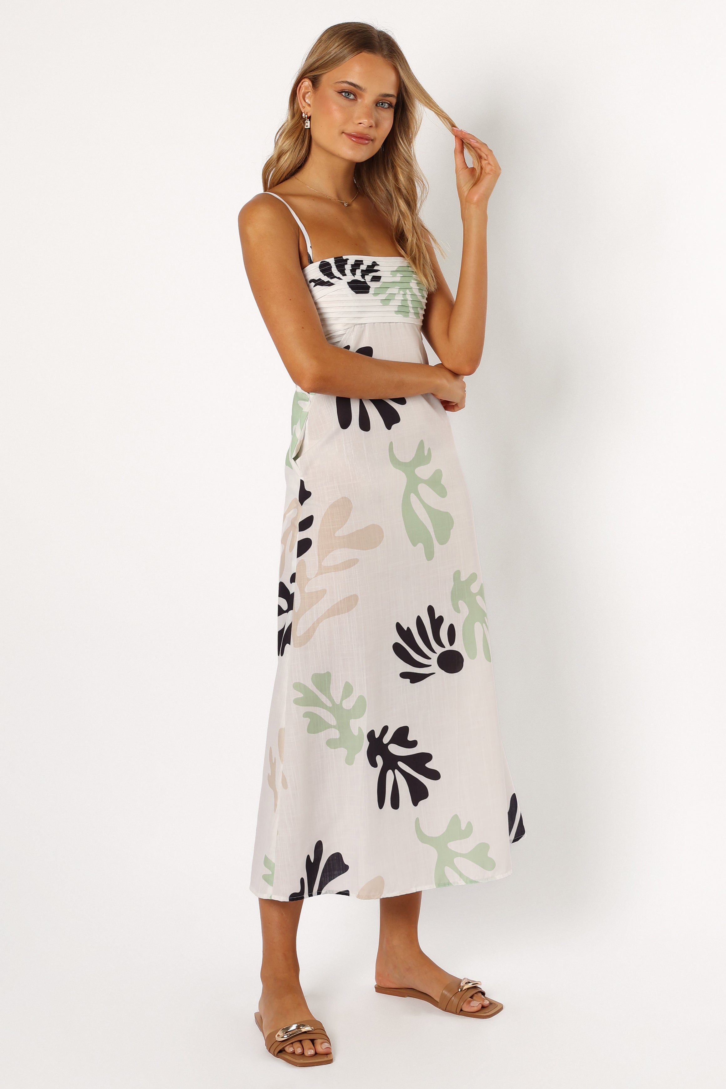 Verrone Maxi Dress - White