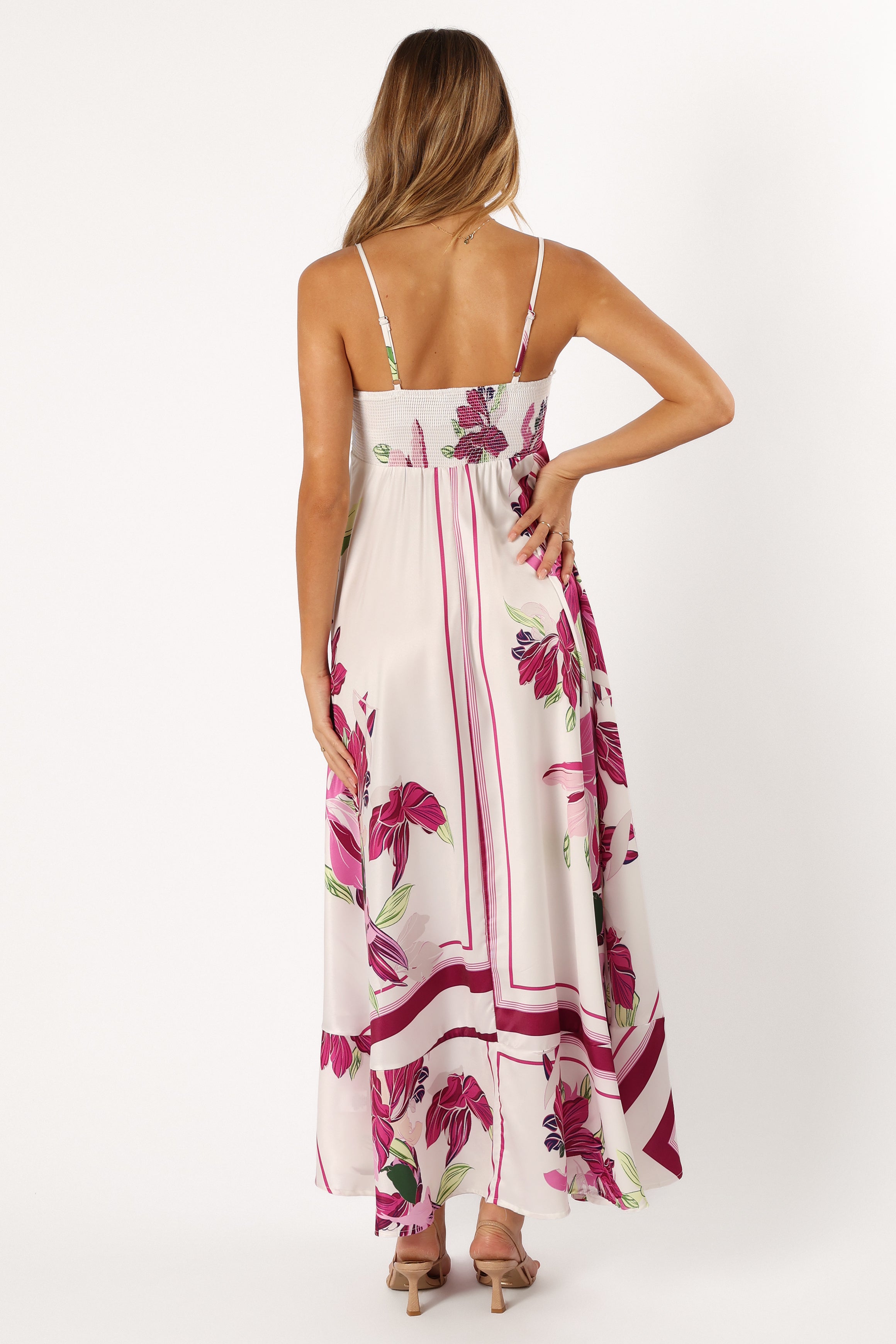 Wendy Maxi Dress - Purple Floral