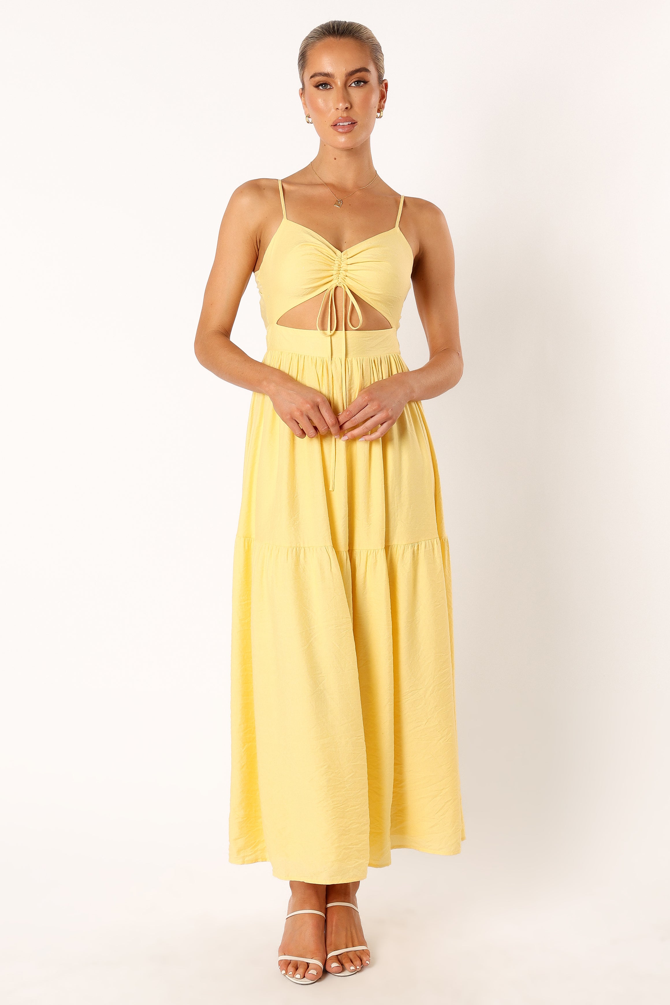 Wendy Midi Dress - Sunshine