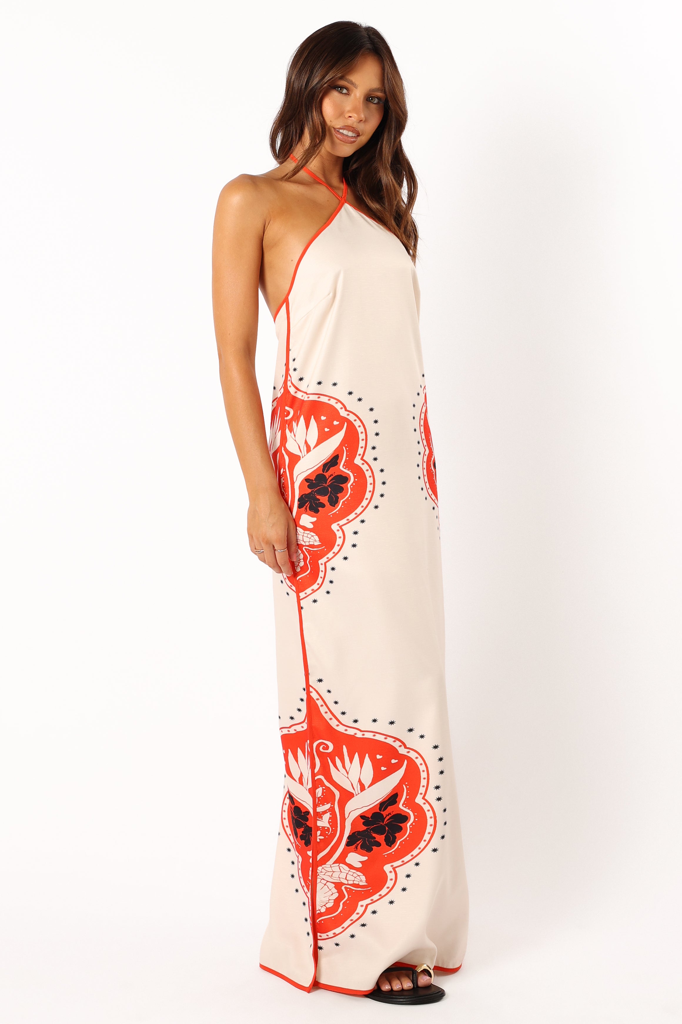 Western Maxi Dress - Sand Jaffa