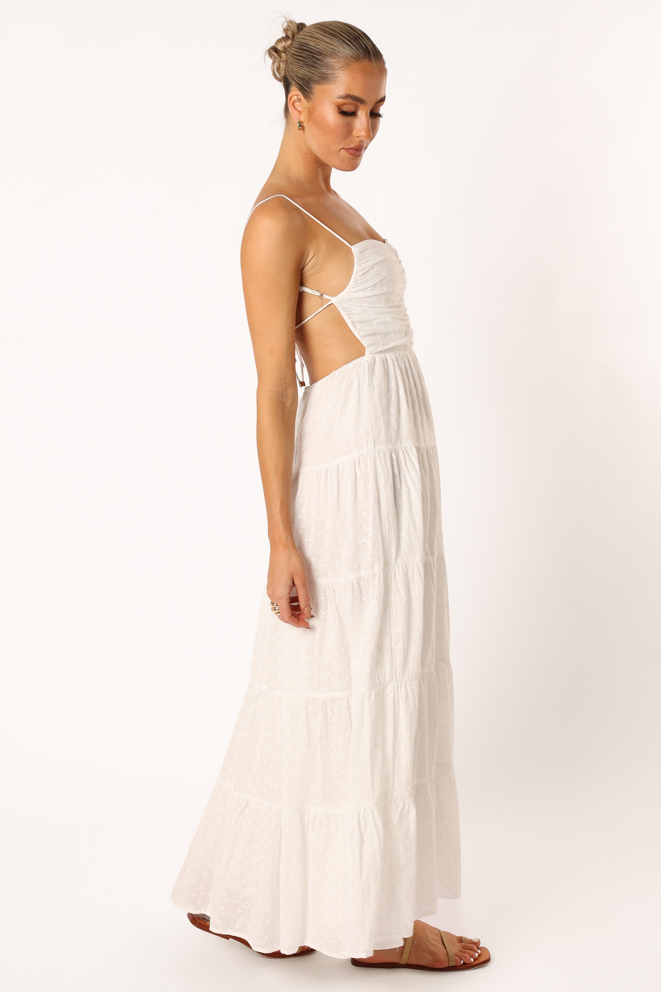 Wren Maxi Dress - White