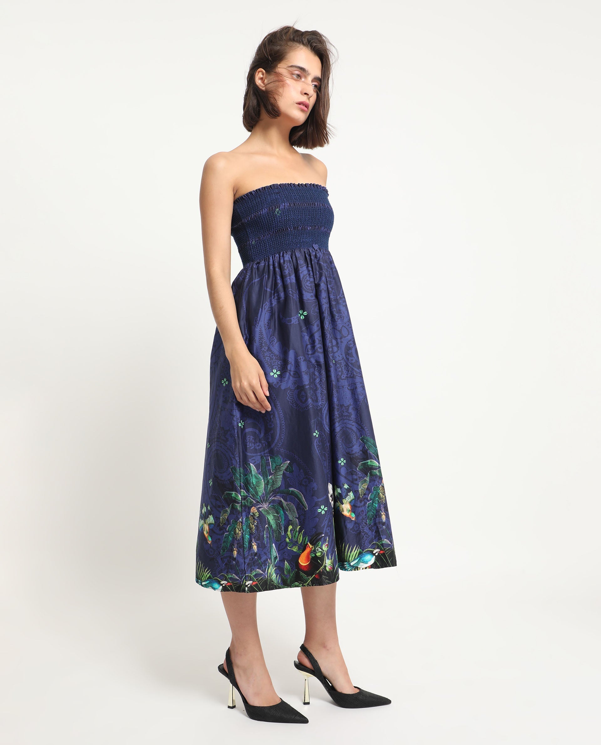 WOMEN'S ERGEN BLUE DRESS