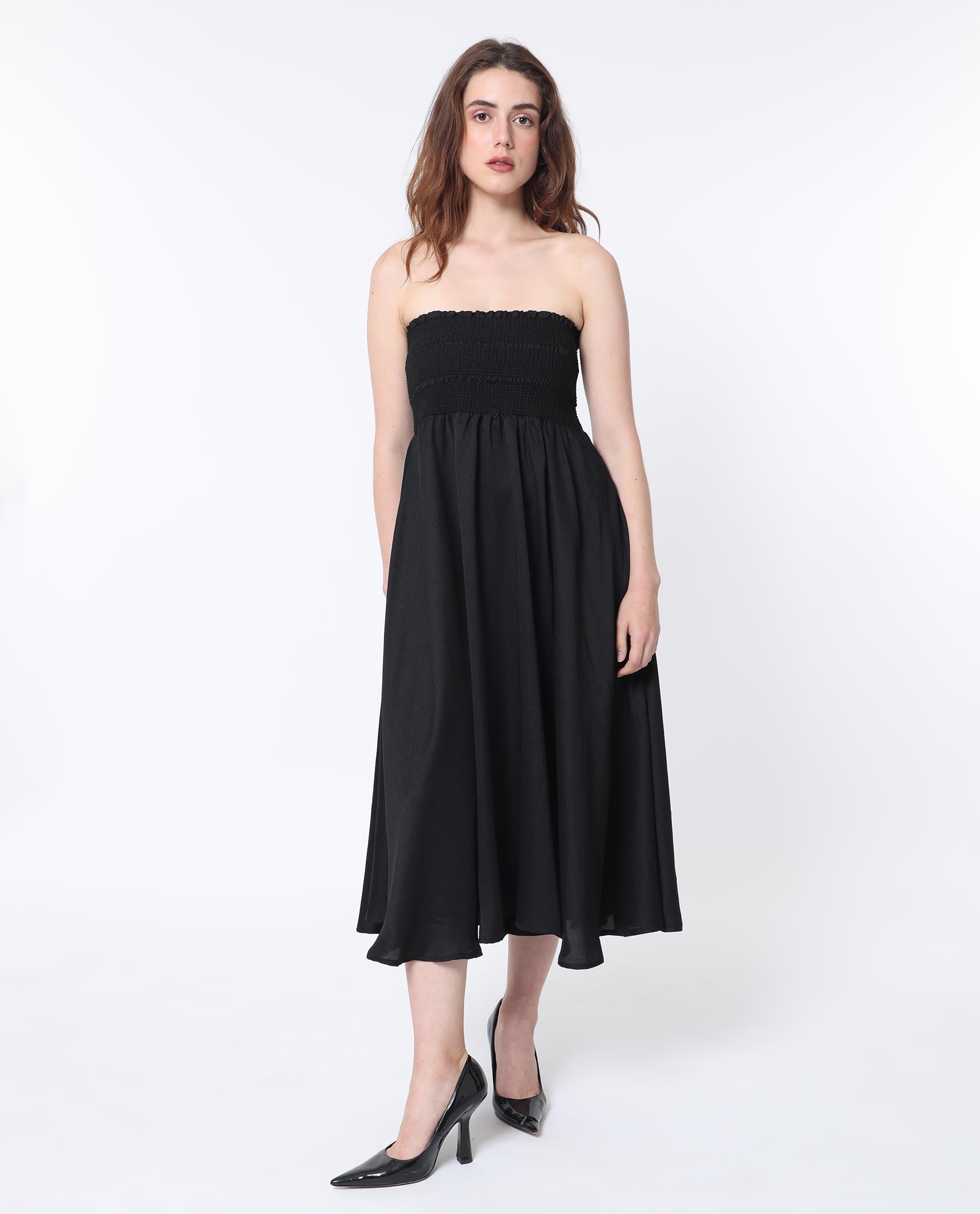 WOMEN'S GIMPEL BLACK DRESS SOLID