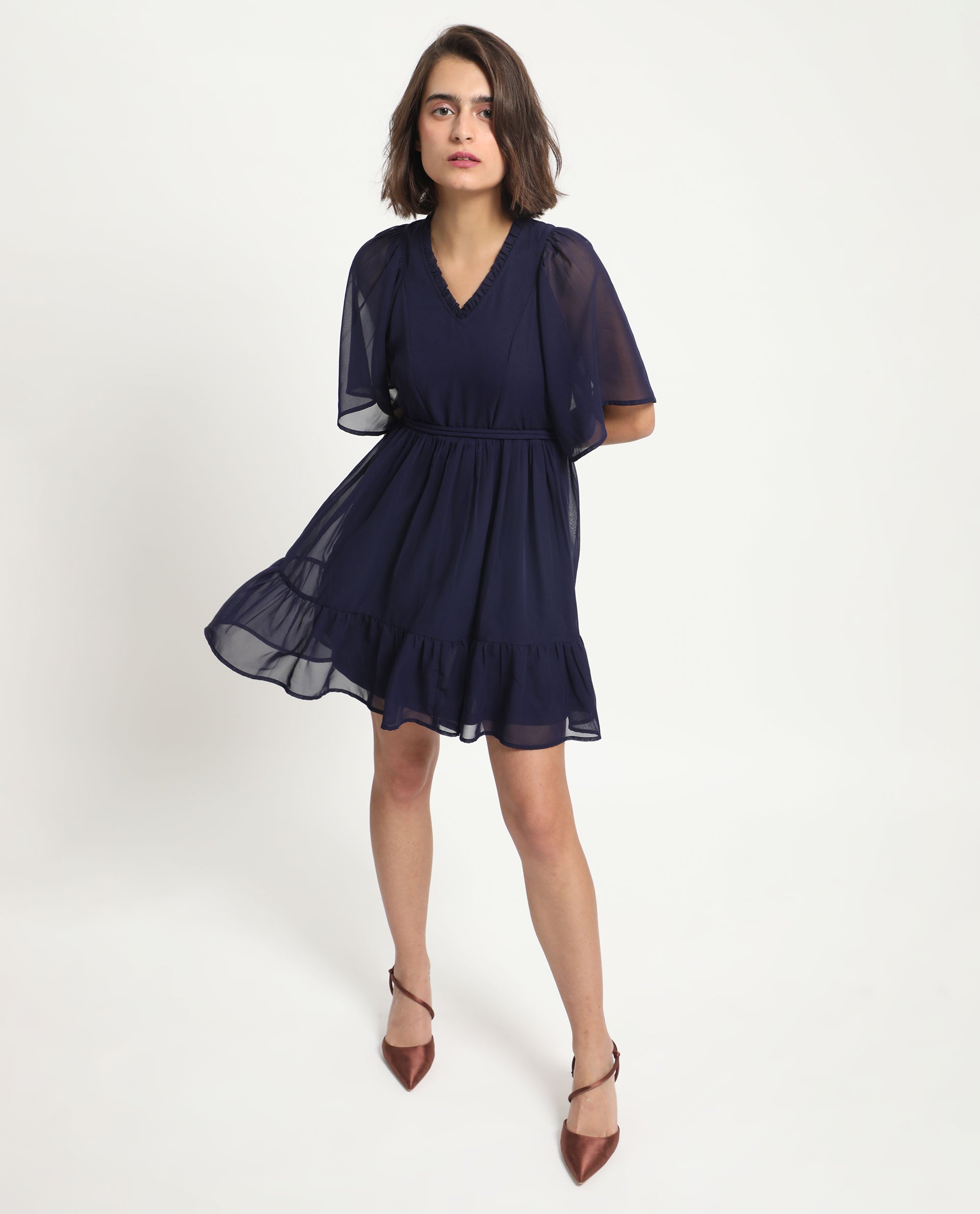 WOMEN'S HOCKER NAVY DRESS SOLID