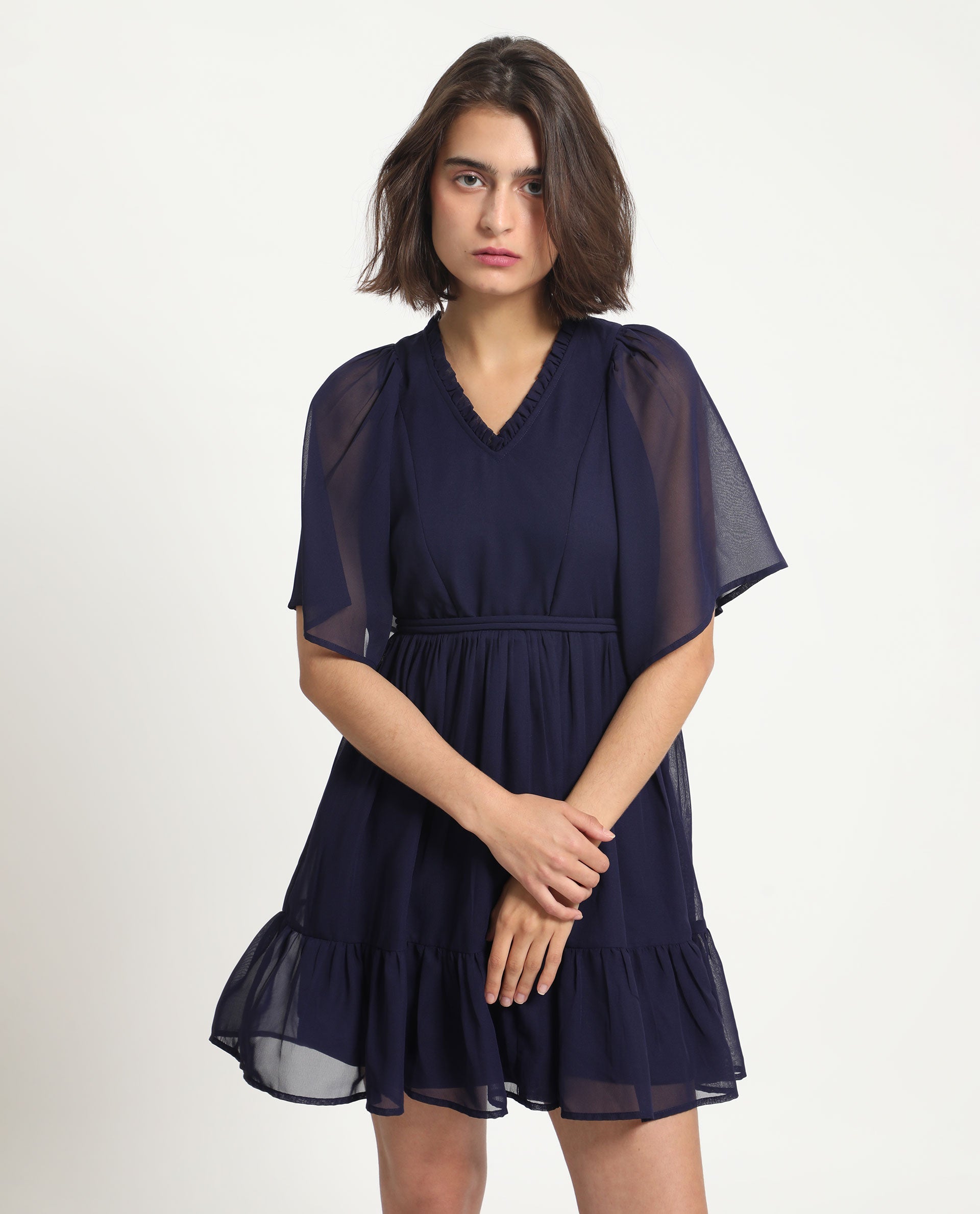 WOMEN'S HOCKER NAVY DRESS SOLID