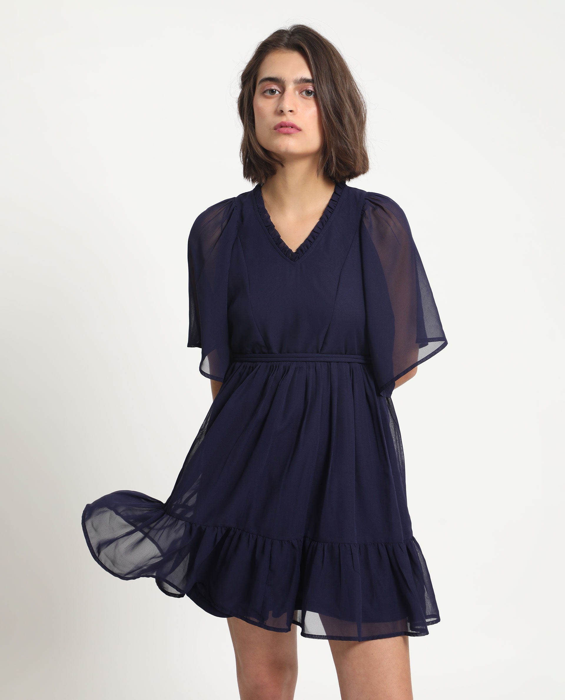 WOMEN'S HOCKER NAVY DRESS SOLID