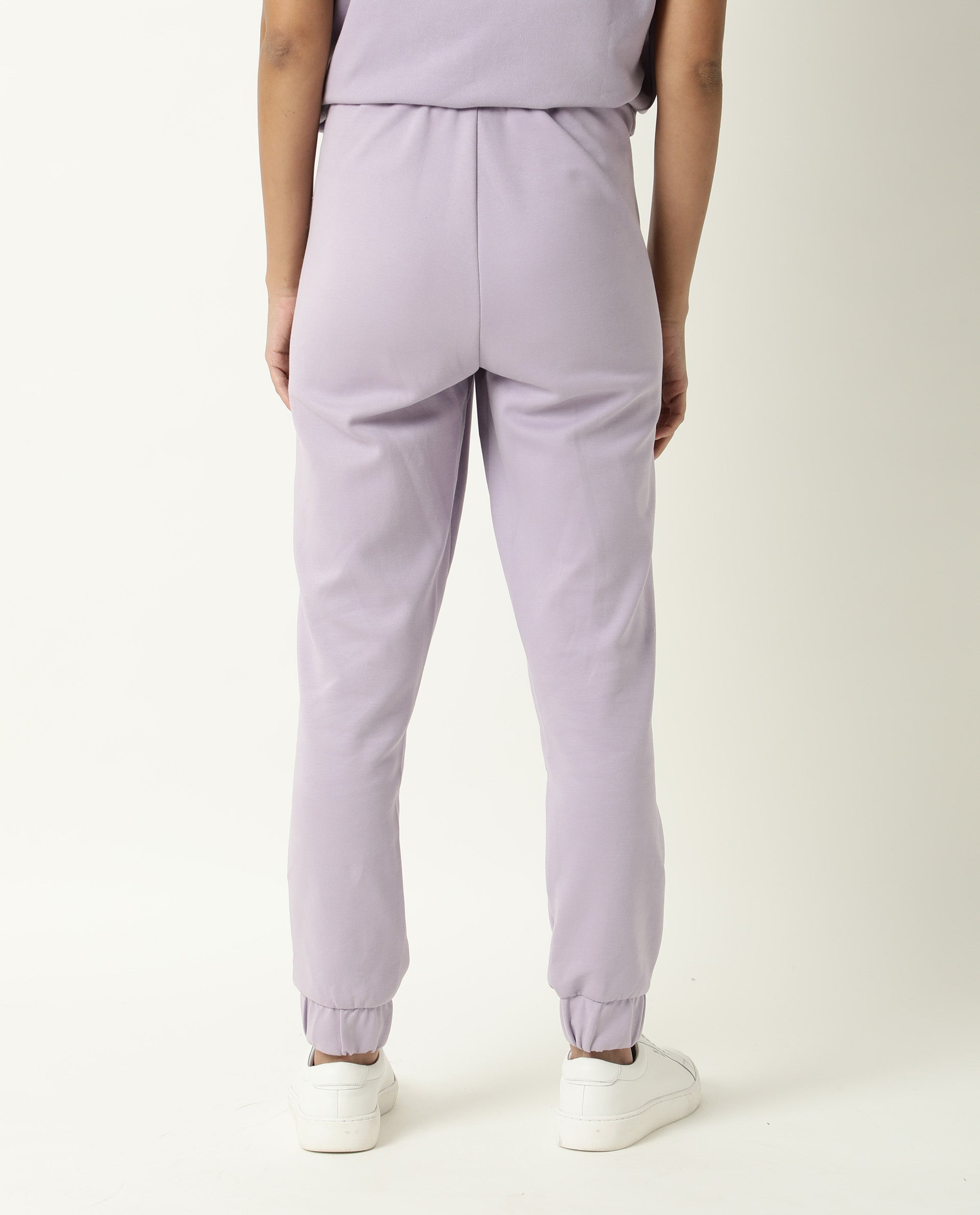 TRACK PANT POWDER LILAC WOMEN