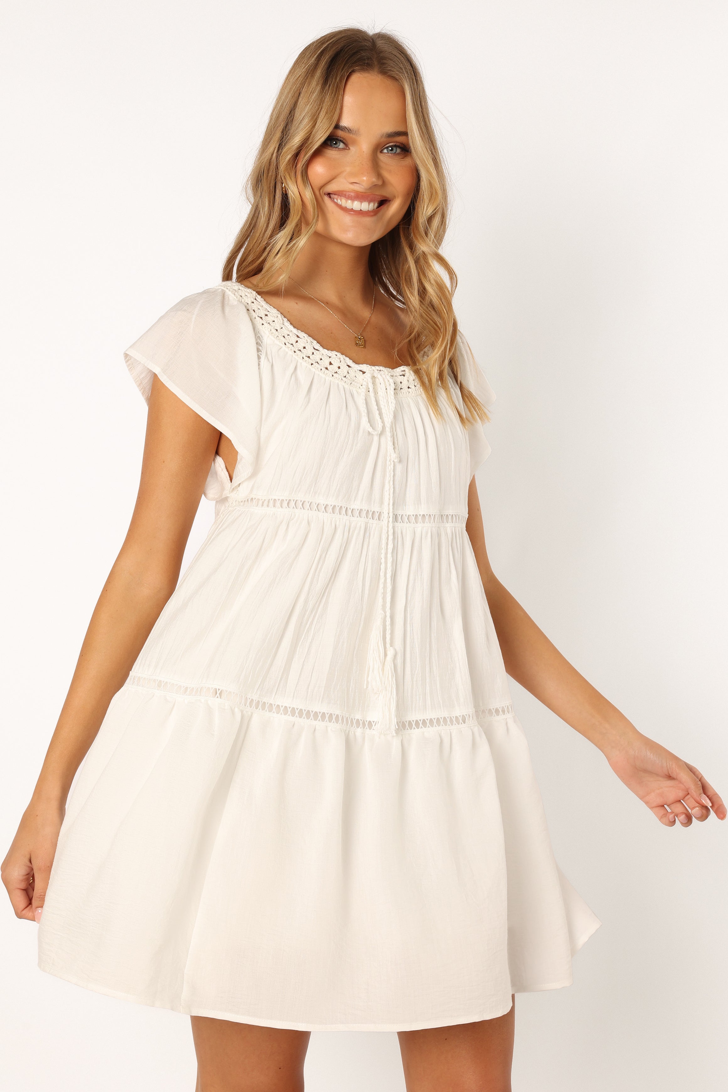 Ulla Mini Dress - White