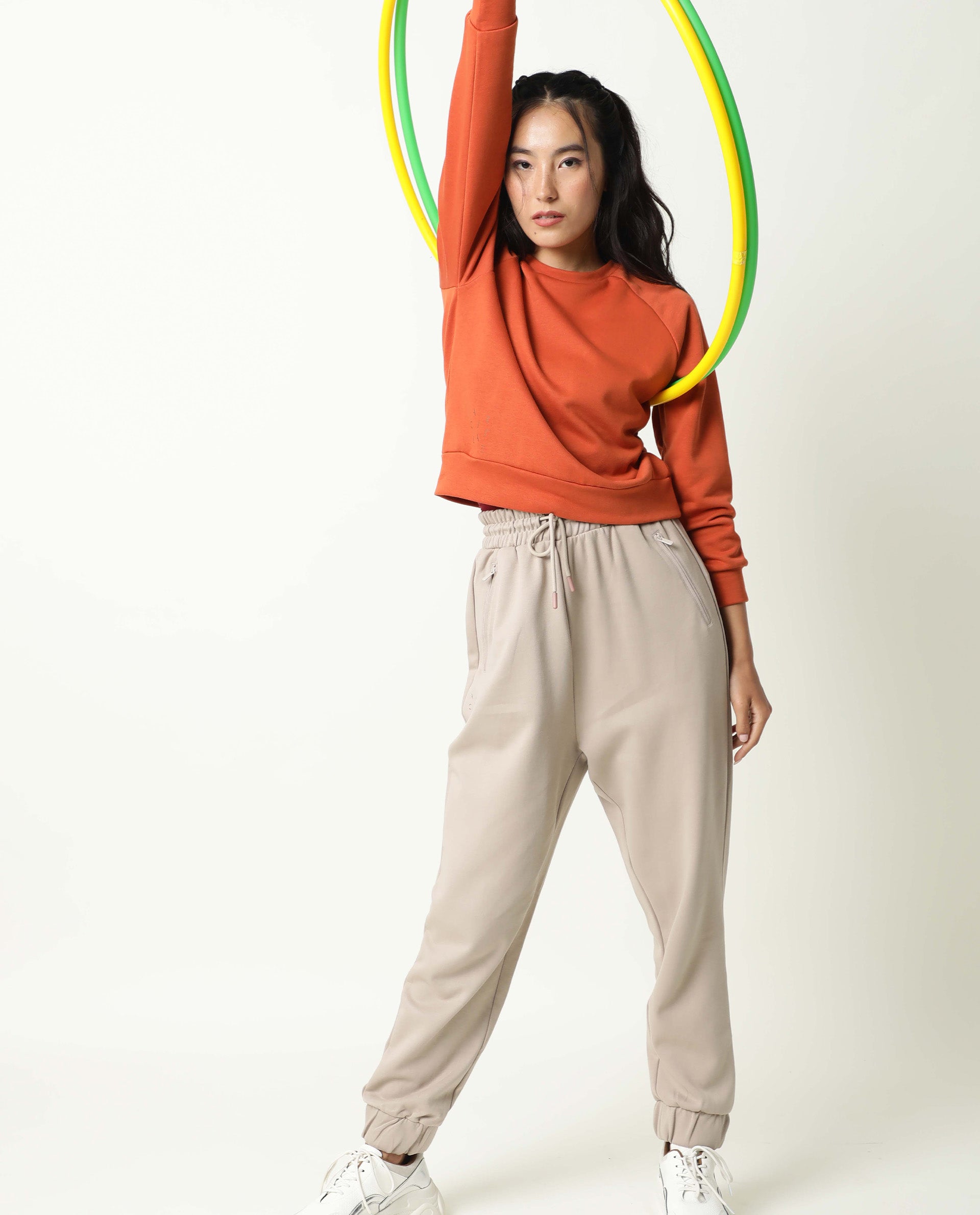 TRACK PANT SAND BEIGE WOMEN