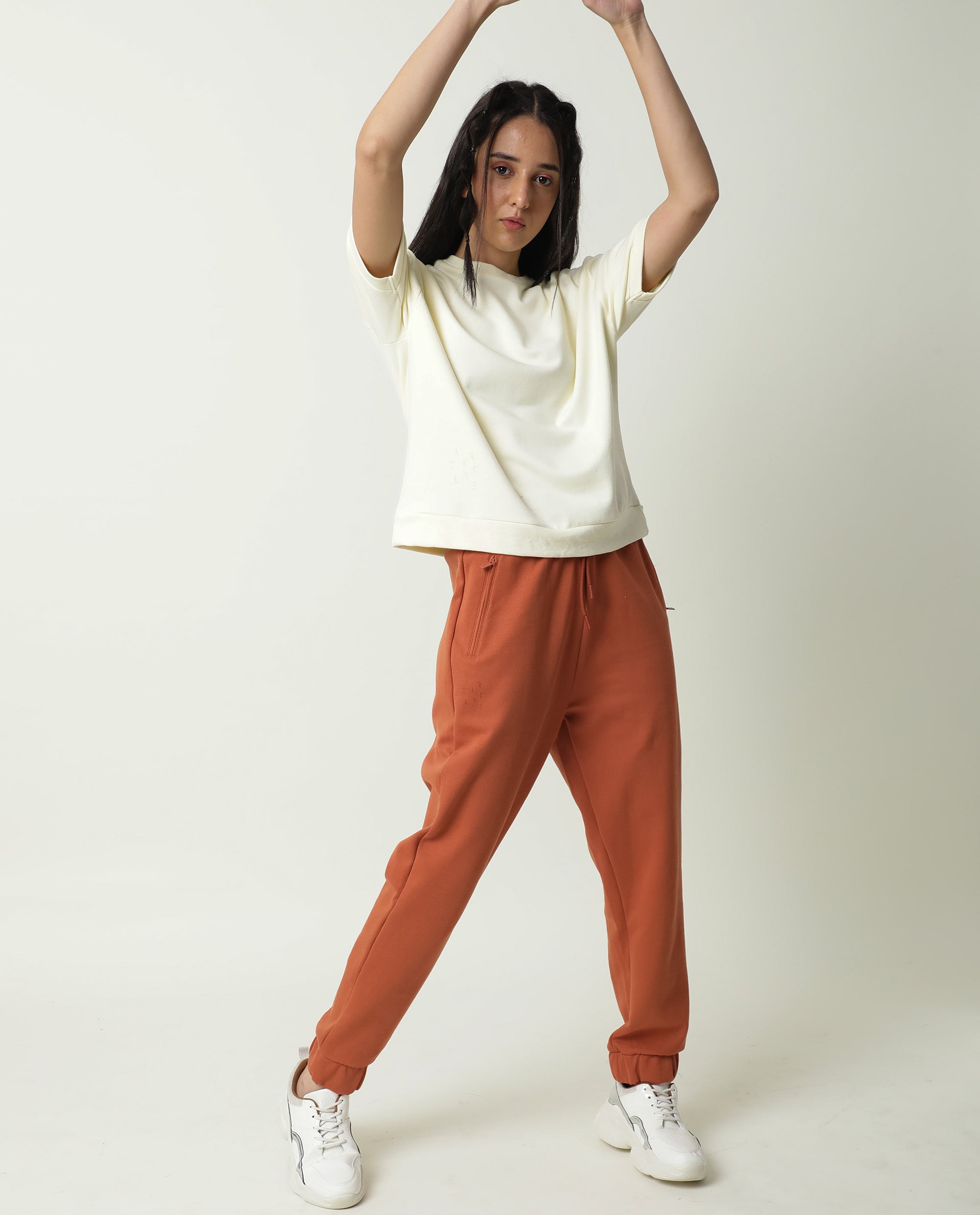 TRACK PANT TANGY ORANGE WOMEN